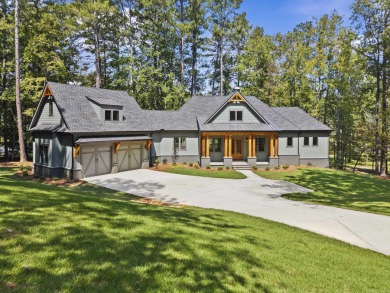 Stunning Lakefront Luxury Home in Reynolds Landing with Sunset on Reynolds Lake Oconee - The Landing in Georgia - for sale on GolfHomes.com, golf home, golf lot