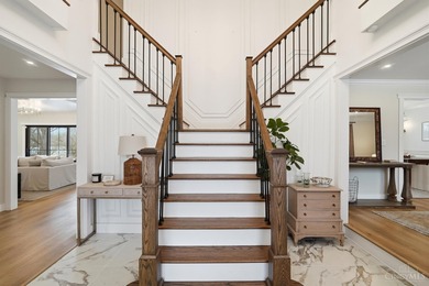 Completely transformed in 2024, this exceptional Beckett Ridge on Beckett Ridge Golf Club in Ohio - for sale on GolfHomes.com, golf home, golf lot