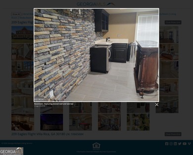 Experience luxury living in this expansive 5,300+ sq ft, 6BR/5BA on Mirror Lake Golf Club in Georgia - for sale on GolfHomes.com, golf home, golf lot