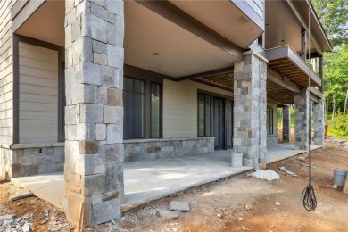 A stunning new custom home, crafted by Cliffs Preferred Builder on The Cliffs At Keowee Falls in South Carolina - for sale on GolfHomes.com, golf home, golf lot