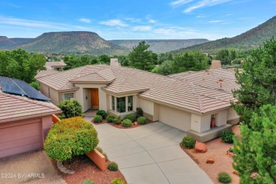 Discover the charm of 1180 Crown Ridge Rd, a lovingly maintained on Sedona Golf Resort in Arizona - for sale on GolfHomes.com, golf home, golf lot