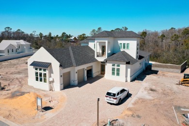 Designed by renowned architect John Williams, this elegant new on Camp Creek Golf Course in Florida - for sale on GolfHomes.com, golf home, golf lot