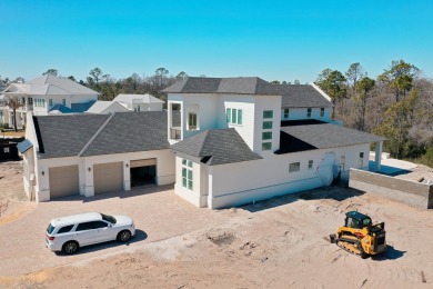 Designed by renowned architect John Williams, this elegant new on Camp Creek Golf Course in Florida - for sale on GolfHomes.com, golf home, golf lot