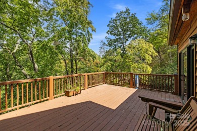 Nestled on a peaceful hilltop, this spacious 3-bedroom on Black Mountain Golf Course in North Carolina - for sale on GolfHomes.com, golf home, golf lot