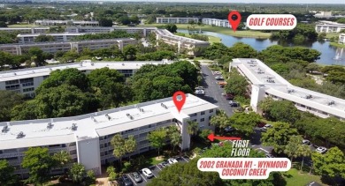 Beautifully renovated 2-bedroom, 2-bath first-floor corner unit on Wynmoor Golf Course in Florida - for sale on GolfHomes.com, golf home, golf lot