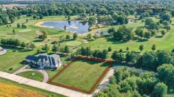 Level 1.39 acre lot sits in a secluded subdivision, with water on Westlake Country Club in Illinois - for sale on GolfHomes.com, golf home, golf lot