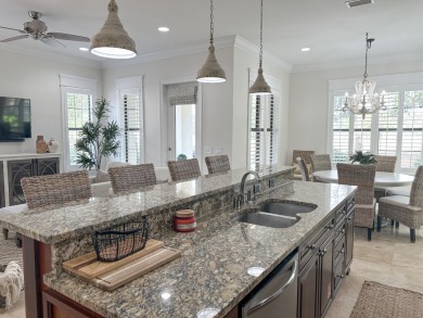 This stunning Mediterranean-style home, is located on a on Sandestin Golf and Beach Resort - Raven in Florida - for sale on GolfHomes.com, golf home, golf lot