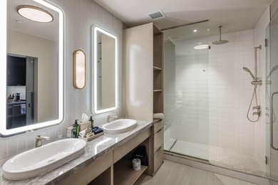 This top-floor unit has stunning Red Rock views to the East on Entrada at Snow Canyon in Utah - for sale on GolfHomes.com, golf home, golf lot