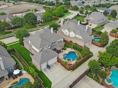 Welcome to this exquisite Highland-built home on a cul-de-sac on The Golf Club At Twin Creeks in Texas - for sale on GolfHomes.com, golf home, golf lot