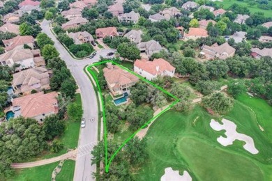 Discover refined elegance in this stunning two-story luxury home on University of Texas Golf Club in Texas - for sale on GolfHomes.com, golf home, golf lot