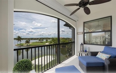 Discover this stunning top floor Bellini 2 BR + Den condo on Bonita National Golf Course in Florida - for sale on GolfHomes.com, golf home, golf lot