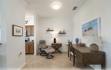 Discover this stunning top floor Bellini 2 BR + Den condo on Bonita National Golf Course in Florida - for sale on GolfHomes.com, golf home, golf lot