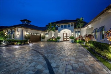 The ultimate waterfront lifestyle awaits in this exclusive on Miromar Lakes Golf Club in Florida - for sale on GolfHomes.com, golf home, golf lot