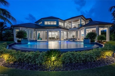 The ultimate waterfront lifestyle awaits in this exclusive on Miromar Lakes Golf Club in Florida - for sale on GolfHomes.com, golf home, golf lot