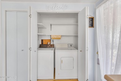 Welcome home to this charming home surrounded by majestic on Tucson Estates Golf Course in Arizona - for sale on GolfHomes.com, golf home, golf lot