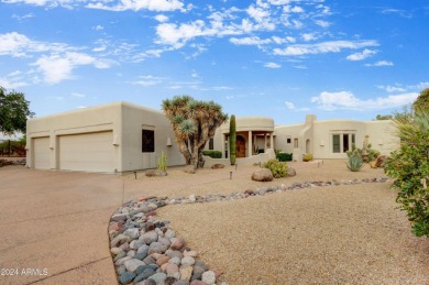 Well built custom Southwest style home on the golf course in Rio on Rio Verde Country Club - Quail Run in Arizona - for sale on GolfHomes.com, golf home, golf lot