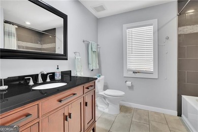 Lakefront Living in Sought-After Lake Arrowhead! Welcome to this on The Highlands Course at Lake Arrowhead in Georgia - for sale on GolfHomes.com, golf home, golf lot