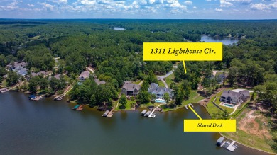 Want to build your home with Lakefront Views from every room? on Harbor Club Golf and Country Club in Georgia - for sale on GolfHomes.com, golf home, golf lot