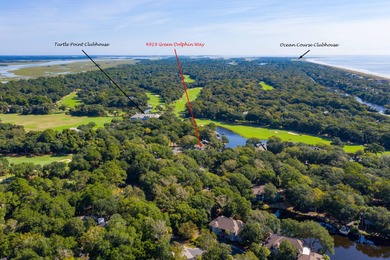 Designed with Sophistication, Charm, and a Front-Row Seat to on Kiawah Island Resort - Turtle Point in South Carolina - for sale on GolfHomes.com, golf home, golf lot