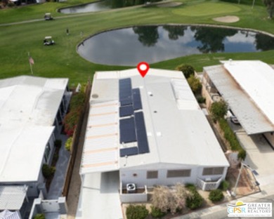 This delightful turnkey furnished 2bed, 3bath 1600+ sq ft home on Date Palm Country Club in California - for sale on GolfHomes.com, golf home, golf lot