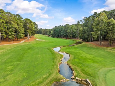 Incredible panoramic golf, green, tee box and creek views of the on Reynolds Lake Oconee - The Oconee in Georgia - for sale on GolfHomes.com, golf home, golf lot