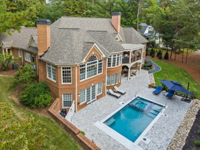 Incredible panoramic golf, green, tee box and creek views of the on Reynolds Lake Oconee - The Oconee in Georgia - for sale on GolfHomes.com, golf home, golf lot