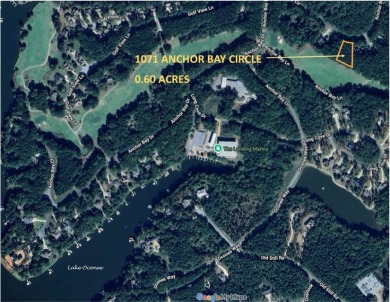 This 0.60-acre lot at 1071 Anchor Bay Circle boasts beautiful on Reynolds Lake Oconee - The Landing in Georgia - for sale on GolfHomes.com, golf home, golf lot