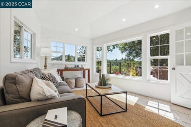 Enchanting! Orinda Country Club charmer on a peaceful hilltop on Orinda Country Club in California - for sale on GolfHomes.com, golf home, golf lot