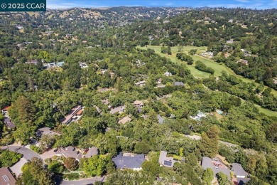 Enchanting! Orinda Country Club charmer on a peaceful hilltop on Orinda Country Club in California - for sale on GolfHomes.com, golf home, golf lot