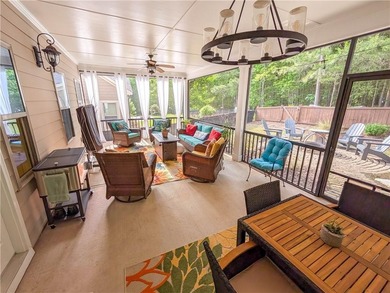 STUNNING MOVE-IN READY GEM ranch home under $700K in a lake on Chestatee Golf Club in Georgia - for sale on GolfHomes.com, golf home, golf lot