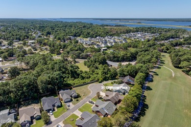 Coastal Living on the Golf Course! Nestled in the highly on Beau Rivage Golf and Resort in North Carolina - for sale on GolfHomes.com, golf home, golf lot