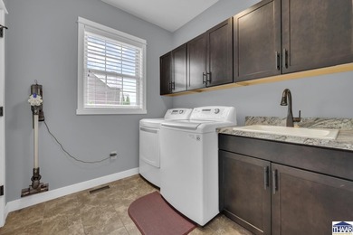 This stunning Idle Creek home offers impressive curb appeal and on Idle Creek Golf Course in Indiana - for sale on GolfHomes.com, golf home, golf lot