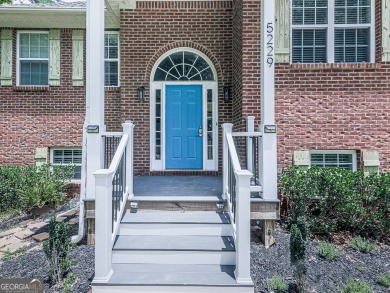 Welcome to this charming 5-bedroom, 3-bath brick home situated on Fairfield Plantation Golf and Country Club in Georgia - for sale on GolfHomes.com, golf home, golf lot