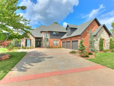 ENJOY THE VIEW OF THE GOLF COURSE FROM THE FIFTEENTH FAIRWAY! on Oak Tree National Golf and Country Club in Oklahoma - for sale on GolfHomes.com, golf home, golf lot