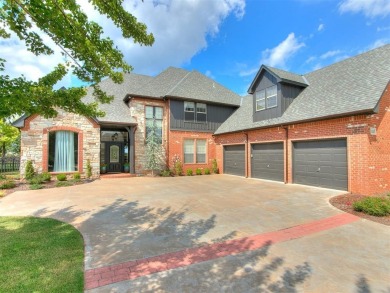 ENJOY THE VIEW OF THE GOLF COURSE FROM THE FIFTEENTH FAIRWAY! on Oak Tree National Golf and Country Club in Oklahoma - for sale on GolfHomes.com, golf home, golf lot