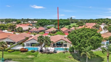 Charming 2-bedroom, 2-bath single-family home offers an array of on Boca Woods Country Club in Florida - for sale on GolfHomes.com, golf home, golf lot