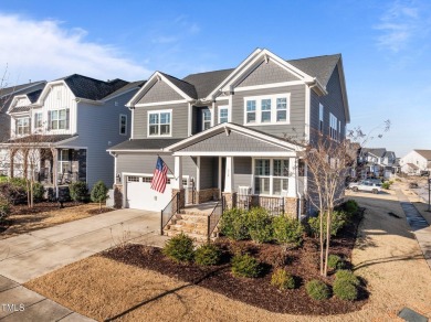 Welcome to this beautifully crafted 5-bedroom, 4-bathroom home on The Club At Twelve Oaks in North Carolina - for sale on GolfHomes.com, golf home, golf lot