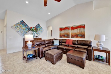 This stunning home is a meticulously maintained 4 bedroom, 2 on Arizona City Golf Club in Arizona - for sale on GolfHomes.com, golf home, golf lot