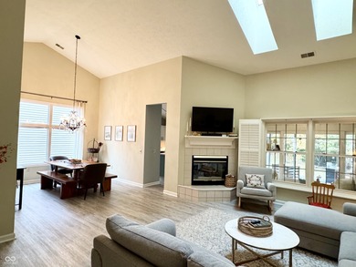 This darling ranch home is located in a wonderful public golf on Pebble Brook Golf Course - North in Indiana - for sale on GolfHomes.com, golf home, golf lot