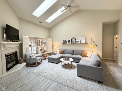 This darling ranch home is located in a wonderful public golf on Pebble Brook Golf Course - North in Indiana - for sale on GolfHomes.com, golf home, golf lot