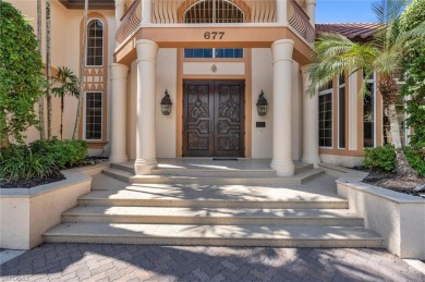 Seize the chance to own an architectural masterpiece at an on Club at Pelican Bay Golf Course in Florida - for sale on GolfHomes.com, golf home, golf lot