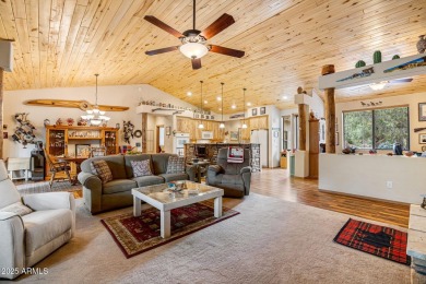Escape to The Retreat at Bison Crossing, fairway cabin, where on Bison Golf and Country Club in Arizona - for sale on GolfHomes.com, golf home, golf lot