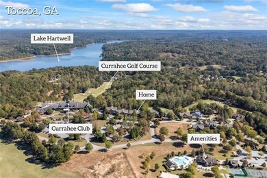 Nestled within the prestigious gated community of Currahee Club on Currahee Golf Club in Georgia - for sale on GolfHomes.com, golf home, golf lot