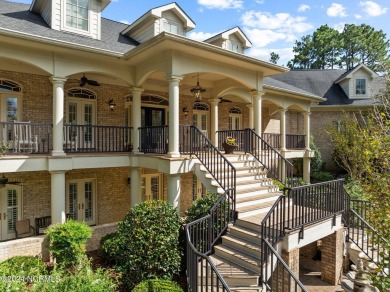 Nestled among almost 3 acres of longleaf pines, this exquisite on Pinewild Country Club of Pinehurst in North Carolina - for sale on GolfHomes.com, golf home, golf lot