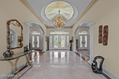 Nestled among almost 3 acres of longleaf pines, this exquisite on Pinewild Country Club of Pinehurst in North Carolina - for sale on GolfHomes.com, golf home, golf lot