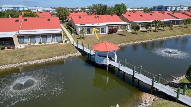 Only unit for sale with a dock! Sailboat water, no bridges to on Saint Andrews South Golf Club in Florida - for sale on GolfHomes.com, golf home, golf lot