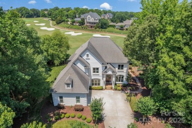 Welcome to your private paradise in Marvin! This stunning, fully on Firethorne Country Club in North Carolina - for sale on GolfHomes.com, golf home, golf lot