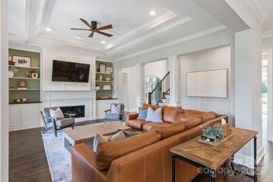 Welcome to your private paradise in Marvin! This stunning, fully on Firethorne Country Club in North Carolina - for sale on GolfHomes.com, golf home, golf lot