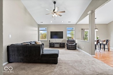 This 3-bedroom, 2-bath ranch home blends comfort and privacy on Winding Ridge Golf Club in Indiana - for sale on GolfHomes.com, golf home, golf lot