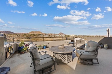 This stunning Blue Heron home has arguably the best Lot Views on South Shore At Lake Las Vegas in Nevada - for sale on GolfHomes.com, golf home, golf lot